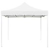 vidaXL Gazebo Professionale Pieghevole Alluminio 2x2 m Bianco