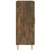 vidaXL Credenza Rovere Fumo 69,5x34x90 cm in Legno Multistrato