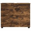 vidaXL Mobile da Bagno con cassetto Rovere fum&eacute; 76,5 x 35 x 64 cm