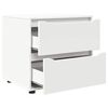 vidaXL Armadio Bianco 60 x 48 x 57 cm Legno multistrato