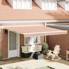 vidaXL Tenda Retrattile Multicolore 400 × 300 cm