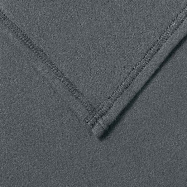 vidaXL Coperta Grigio scuro 170 x 130 cm Panno