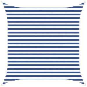 vidaXL Vela da ombra solare Blu e Bianco 3 x 3 m