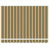 vidaXL Tenda Retrattile Verde e giallo 350 x 250 cm Tessuto