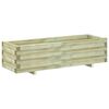 vidaXL Letto Rialzato 120x40x30 cm in Legno Rettangolare