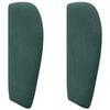 vidaXL Orecchia della Testata Verde 40 x 23 x 6 cm Velluto