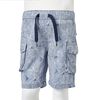 Pantaloncini per Bambini con Coulisse Blu Scuro 128