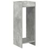 vidaXL Supporto per piante Grigio Cemento 30 x 30 x 80 cm