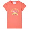 Maglietta per Bambini Corallo 104