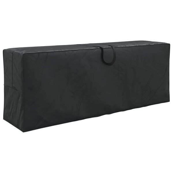 vidaXL Borsa da Stoccaggio Outdoor Nero 175 x 55 x 75 cm Tessuto 210D