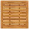 vidaXL Tavolo da Giardino 85x85x74 cm in Legno Massello di Acacia