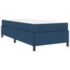 vidaXL Letto a molle Blu 80 x 200 cm Tessuto