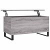 vidaXL Tavolino Salotto Grigio Sonoma 90x44,5x45 cm Legno Multistrato