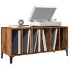 vidaXL Mobile Porta Dischi Legno Antico 100x38x48 cm Legno Multistrato