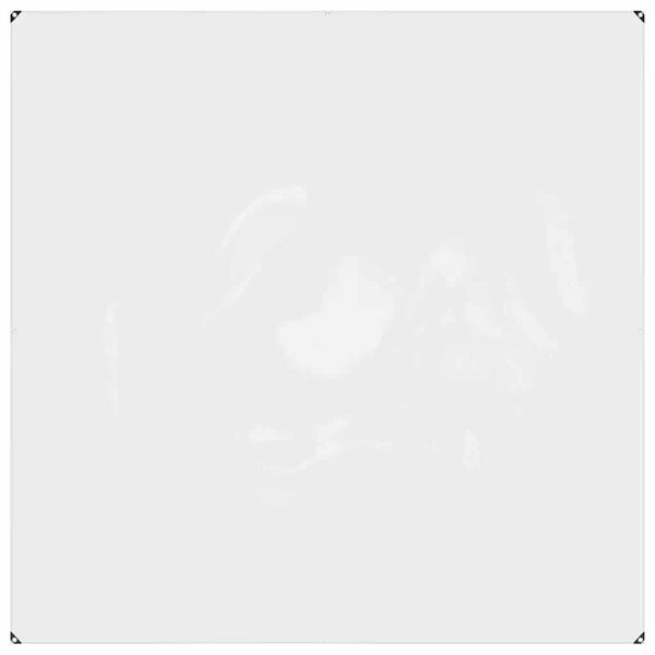 vidaXL Telone trasparente con occhielli 2x2 m PVC