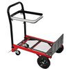 Carrello pianale pieghevole portatutto, 4 ruote