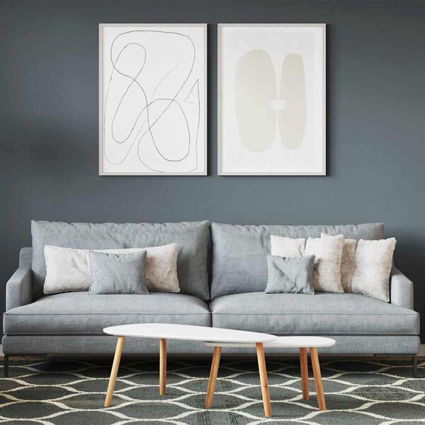 vidaXL Pittura murale Grigio 2,5 L Stampa da parete