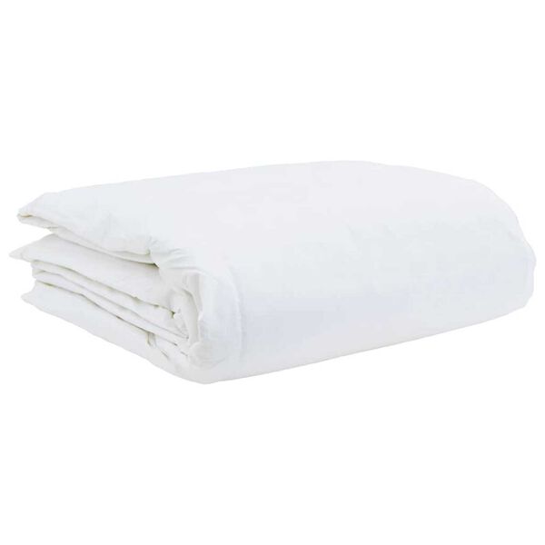 vidaXL Duvet Estivo Bianco 240 x 200 cm Piuma