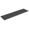vidaXL Pannelli Murali 12 pz Grigio Scuro 60x15 cm Tessuto 1,08 m²