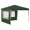 vidaXL Tenda per feste a pop-up Verde 288 x 288 x 245 cm