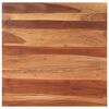 vidaXL Piano Tavolo in Legno Massello di Acacia 15-16 mm 80x80 cm