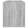 vidaXL Panca da Ingresso 80x40x45 cm Grigio Sonoma Legno Multistrato