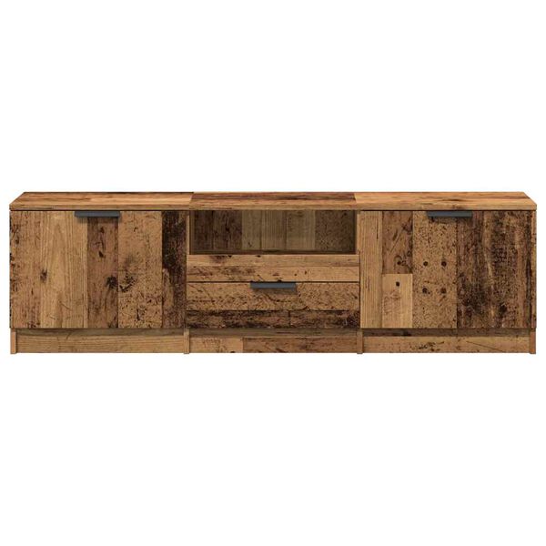 vidaXL Mobile Porta TV in Legno Vecchio 140x35x40 cm in Truciolato