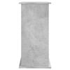 vidaXL Supporto per acquario in cemento grigio 81x36x73 cm in legno ingegnerizzato