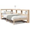 vidaXL Letto Libreria senza Materasso 90x190 cm Legno Massello Pino