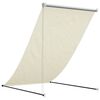 vidaXL Tenda da Sole Retrattile Crema 100x150 cm in Tessuto e Acciaio