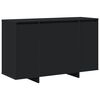vidaXL Credenza Nero 120 x 41 x 75 cm Legno ingegnerizzato