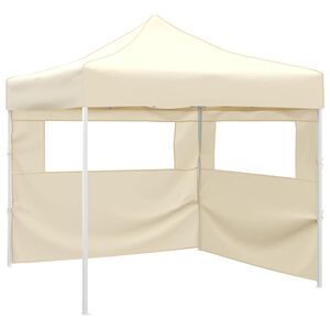 vidaXL Tenda Party Crema 291 x 291 x 315 cm Tessuto Oxford