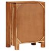 vidaXL Credenza 55x35x75 cm in Legno Massello di Acacia
