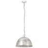 vidaXL Lampada a Sospensione Vintage 25 W Argento Rotonda 41 cm E27