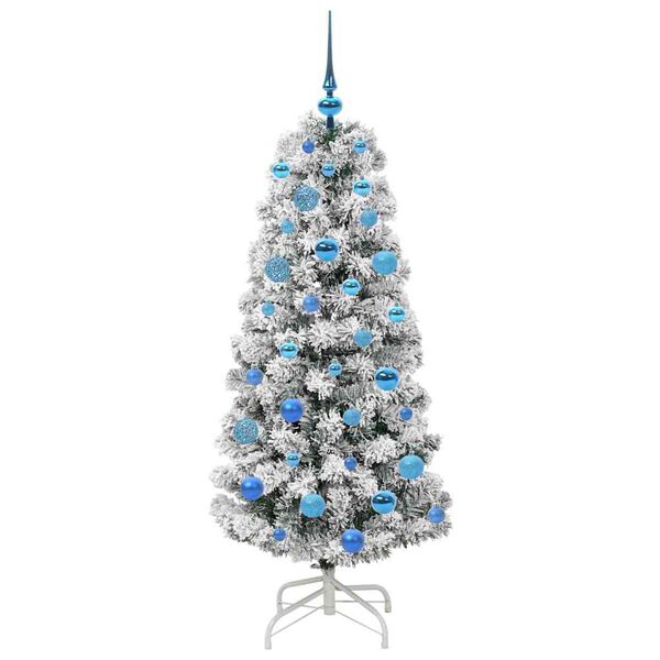 vidaXL Albero di Natale Artificiale con Rami Pieghevoli 150 cm