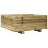 vidaXL Fioriera da Giardino 60x60x26,5 cm in Legno di Pino Impregnato