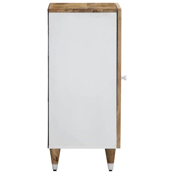 vidaXL Credenza 40x33,5x75 cm in Legno Massello di Mango