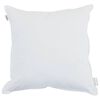 vidaXL Cuscino con cuscino 2 pcs Bianco 60 x 60 cm Cotone