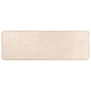 vidaXL Runner Tappeto MARSA Crema 50 x 100 cm Poliestere e PVC
