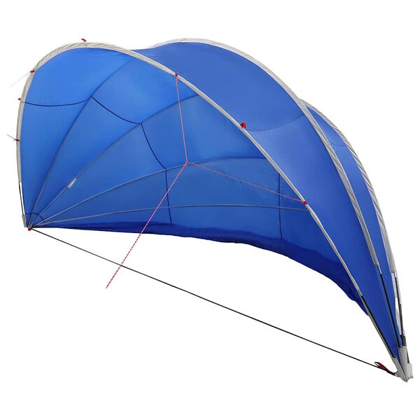 vidaXL Dome Piscina Blu 592 x 590 x 275 cm