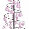 vidaXL Albero di Natale a LED con Palline 100 LED Bianco Caldo 150 cm