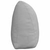 vidaXL Cuscino per Schiena Grigio Nuvola 160 x 24 x 50 cm Tessuto