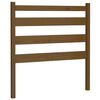 vidaXL Testiera per Letto ambra 81x4x100 cm in Legno Massello di Pino