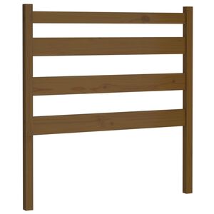 vidaXL Testiera per Letto ambra 81x4x100 cm in Legno Massello di Pino