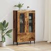 vidaXL Credenza con cassetto Legno vecchio 70 x 31 x 115 cm