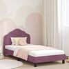 vidaXL Struttura letto bambini con testata Viola 90 x 200 cm Velluto
