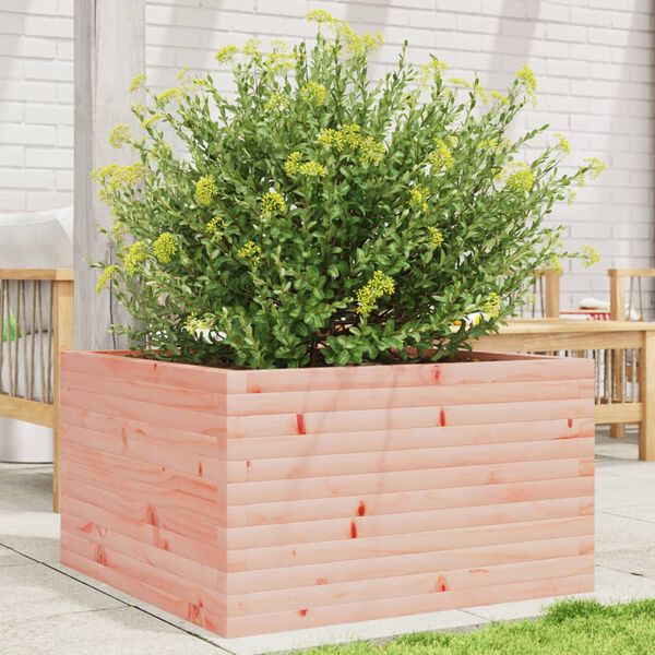 vidaXL Fioriera da Giardino 80x80x45,5 cm in Legno Massello di Douglas