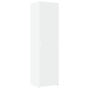 vidaXL Credenza Bianca 50x42,5x185 cm in Legno Ingegnerizzato