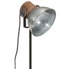 vidaXL Lampada da Scrivania 25 W Argento Vintage 17x17x50 cm E27