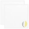 vidaXL Adesivo 2 pz Bianco &Oslash; 20 x 0,5 mm Carta